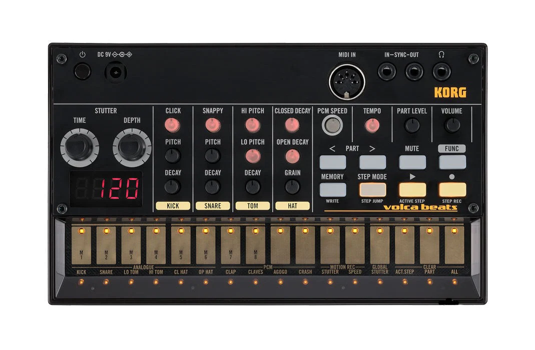KORG Volca Beats Analogue Drum Machine