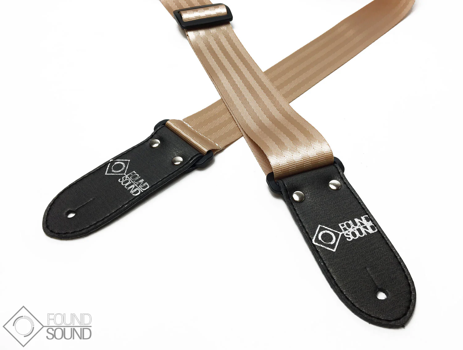 DSL SB20 Gold Seatbelt Guitar Strap