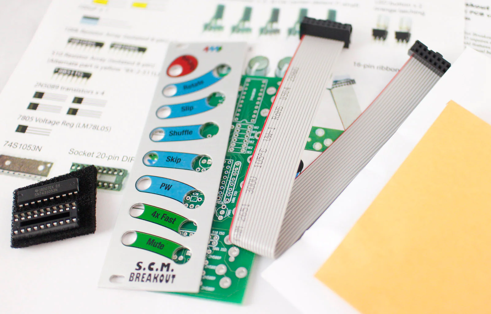 4ms DiY Kit Shuffling Clock Multiplier Breakout - Image 3