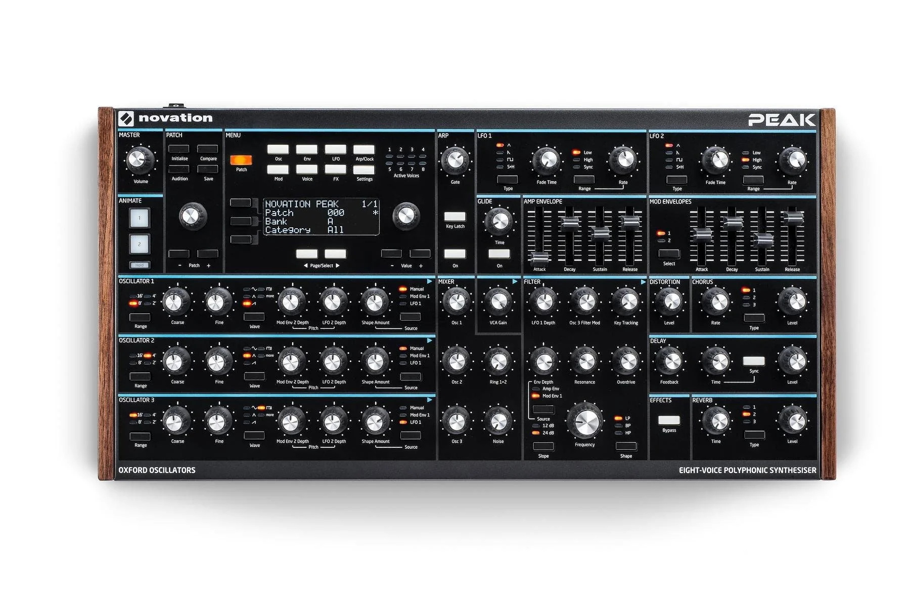 Novation Peak Eight-Voice Polyphonic Synthesiser