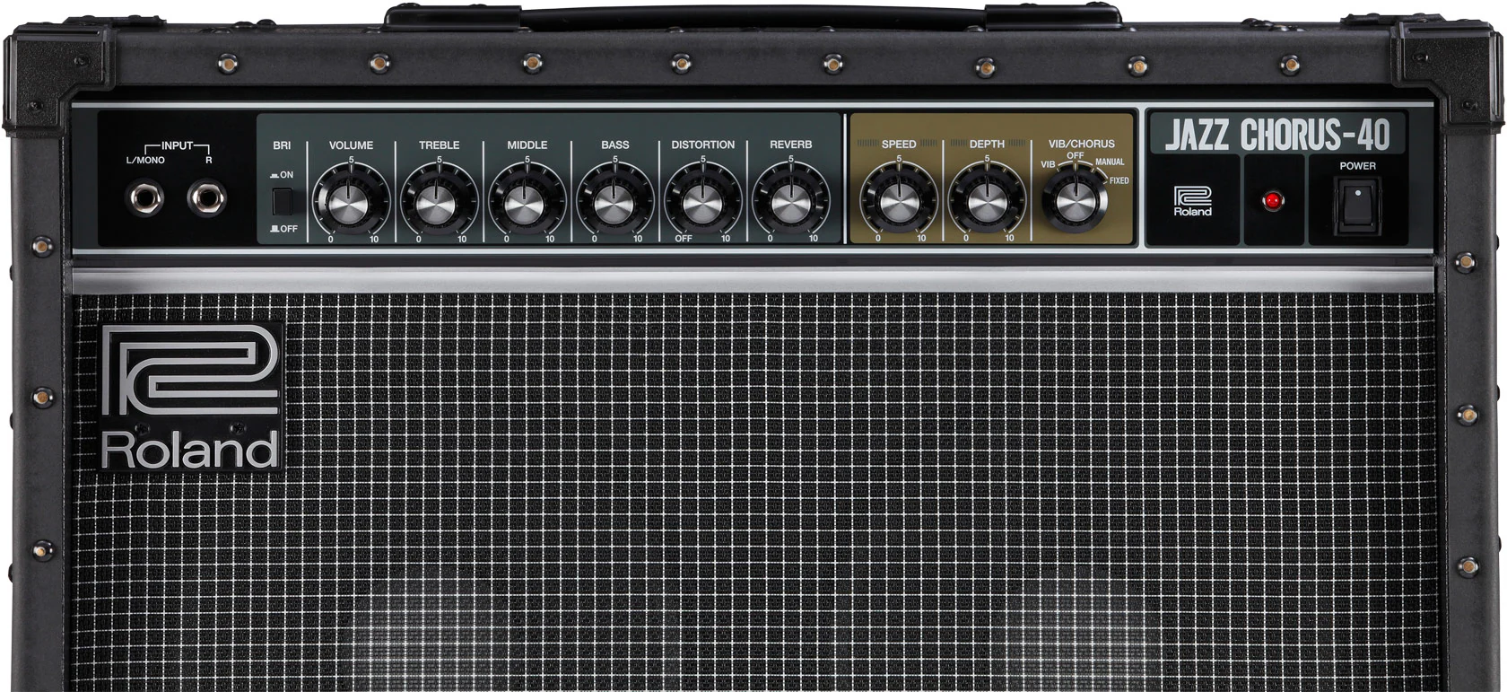 Roland JC-40 Jazz Chorus 40 Watt Twin Speaker Guitar Amplifier - Image 3