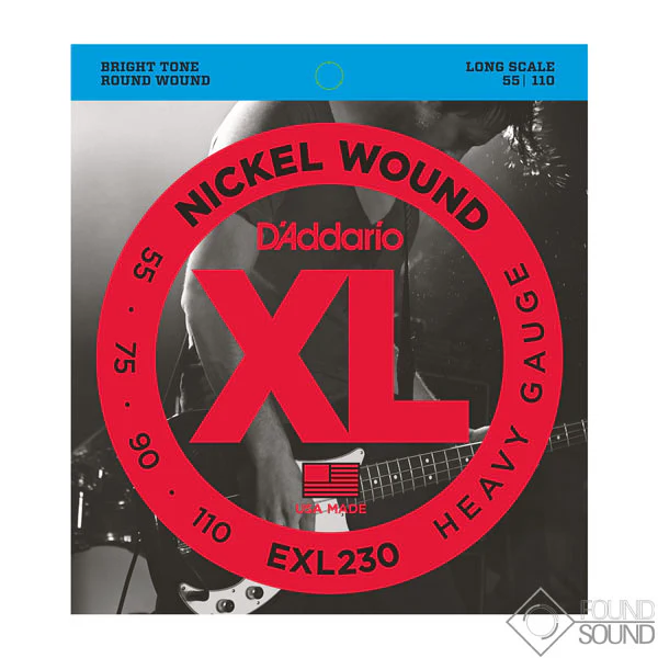 D'Addario EXL230 Heavy Gauge Nickel Wound Guitar Strings