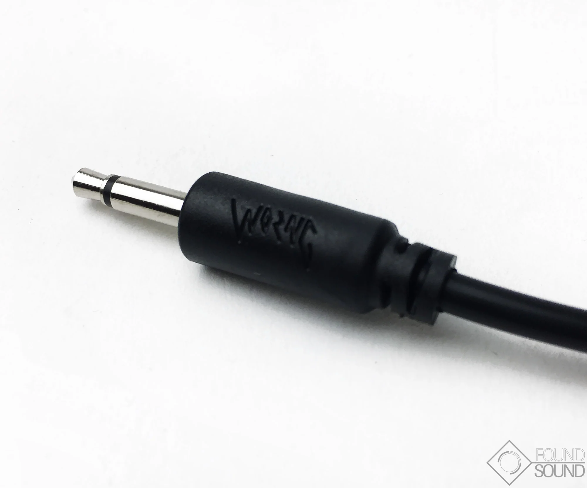 Worng 40cm Black 3.5mm Patch Cable x 5