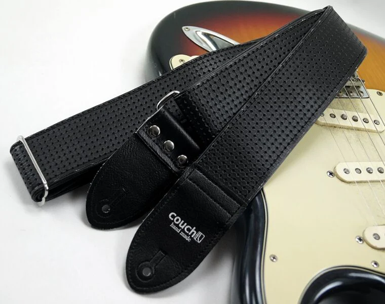 Couch Straps Vintage Black VW Guitar Strap - Image 5