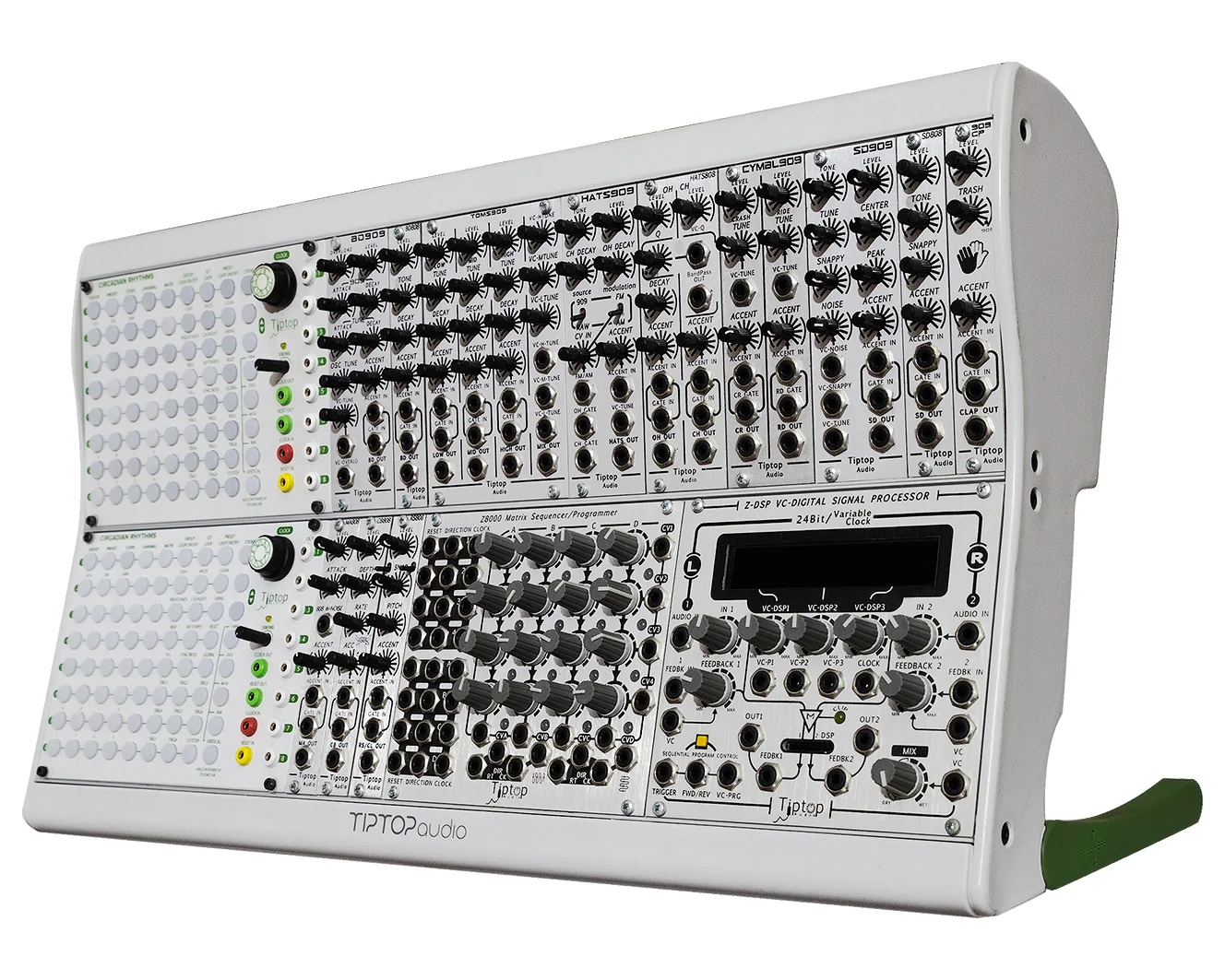 Tiptop Audio Mantis 2x104HP Eurorack Case (Orange) - Image 3