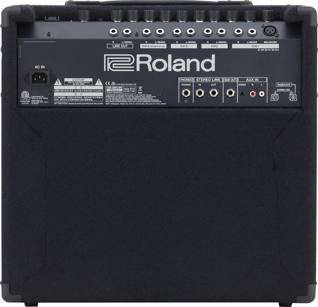 Roland KC-400 4-Channel 150 Watt Stereo Keyboard Mixing Amplifier - Image 4