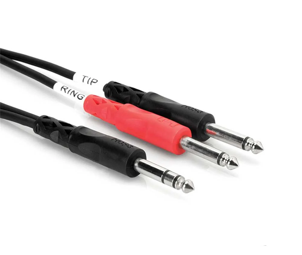 Hosa Technology STP-202 TRS Insert/Y-Cable