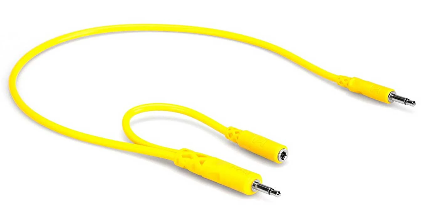 Hosa Technology CMM-545Y 5 x Hopscotch Patch Cables 1.5ft