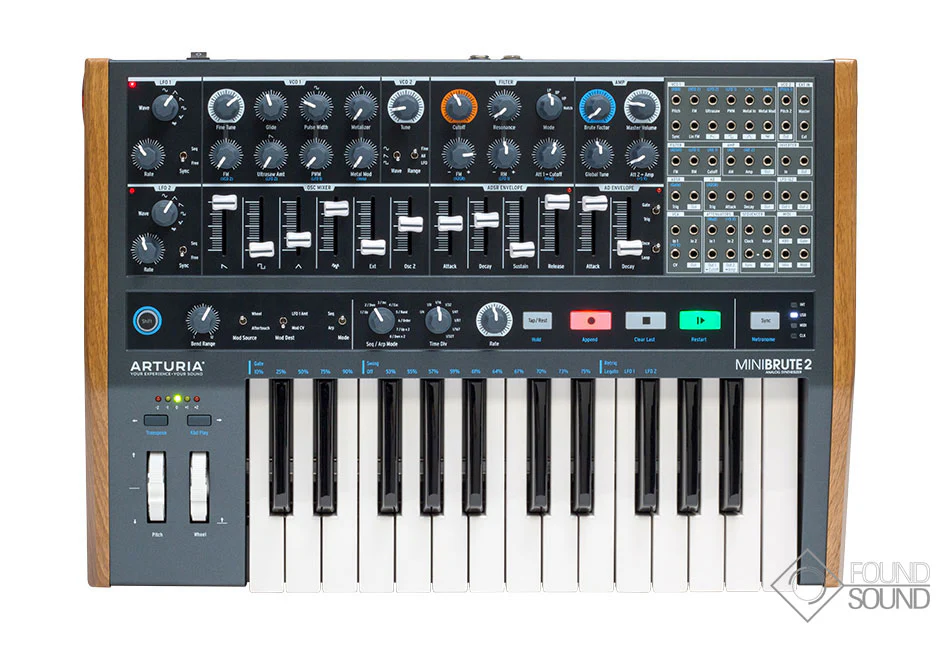 Arturia Minibrute 2 Semi Modular Analog Synthesizer
