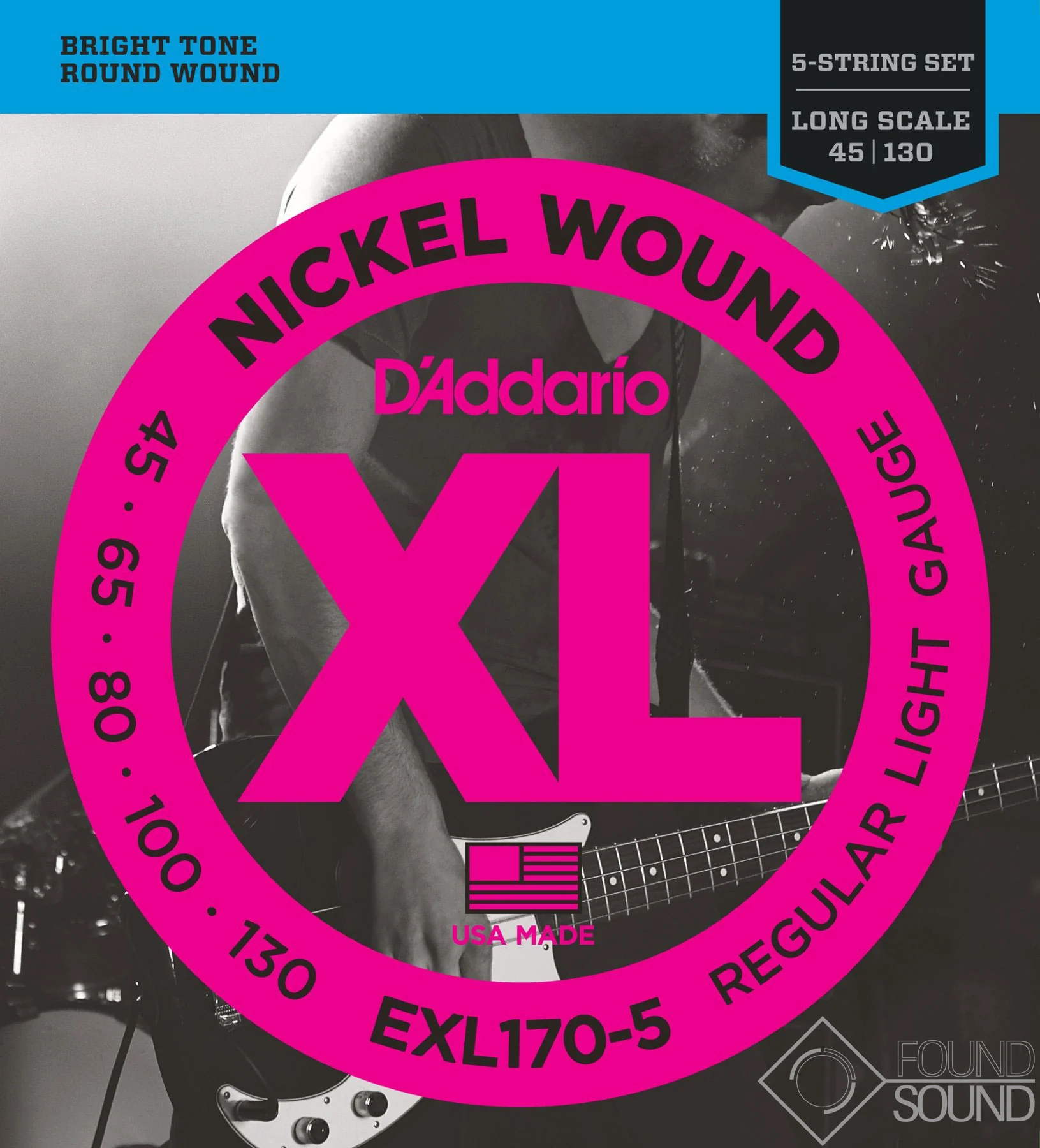 D'Addario EXL170-5