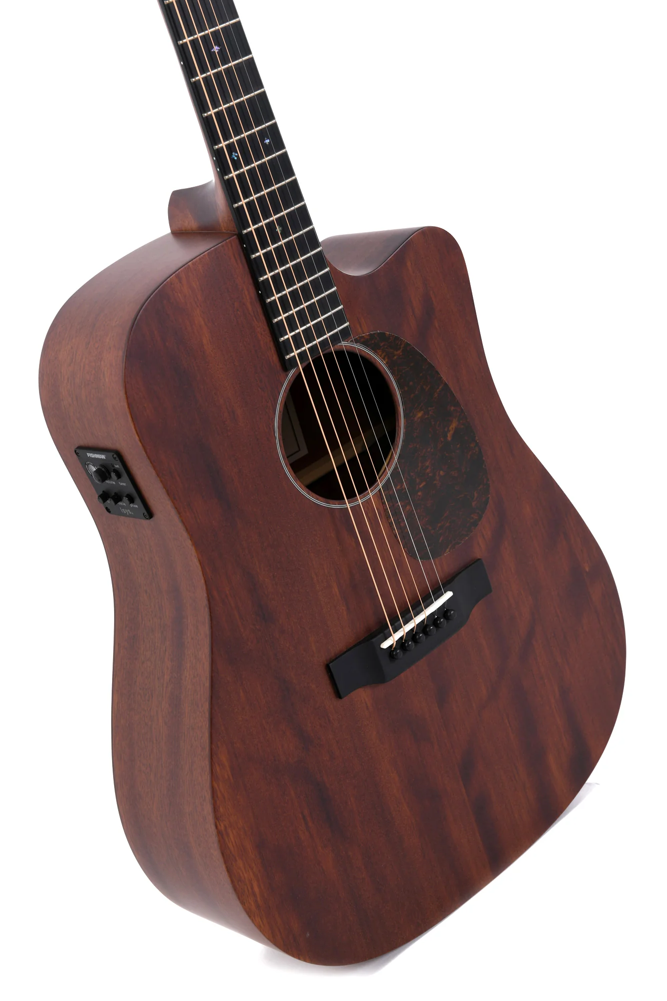 Sigma DMC-15E+ Dreadnought Acoustic w/Cutaway & Fishman Isys+ Pickup system Featuring On-Board Tuner - Image 7