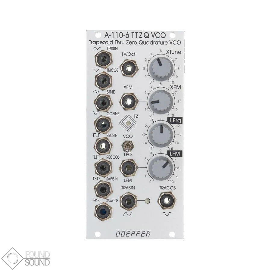 Doepfer A-110-6 Trapezoid Thru Zero Quadrature VCO