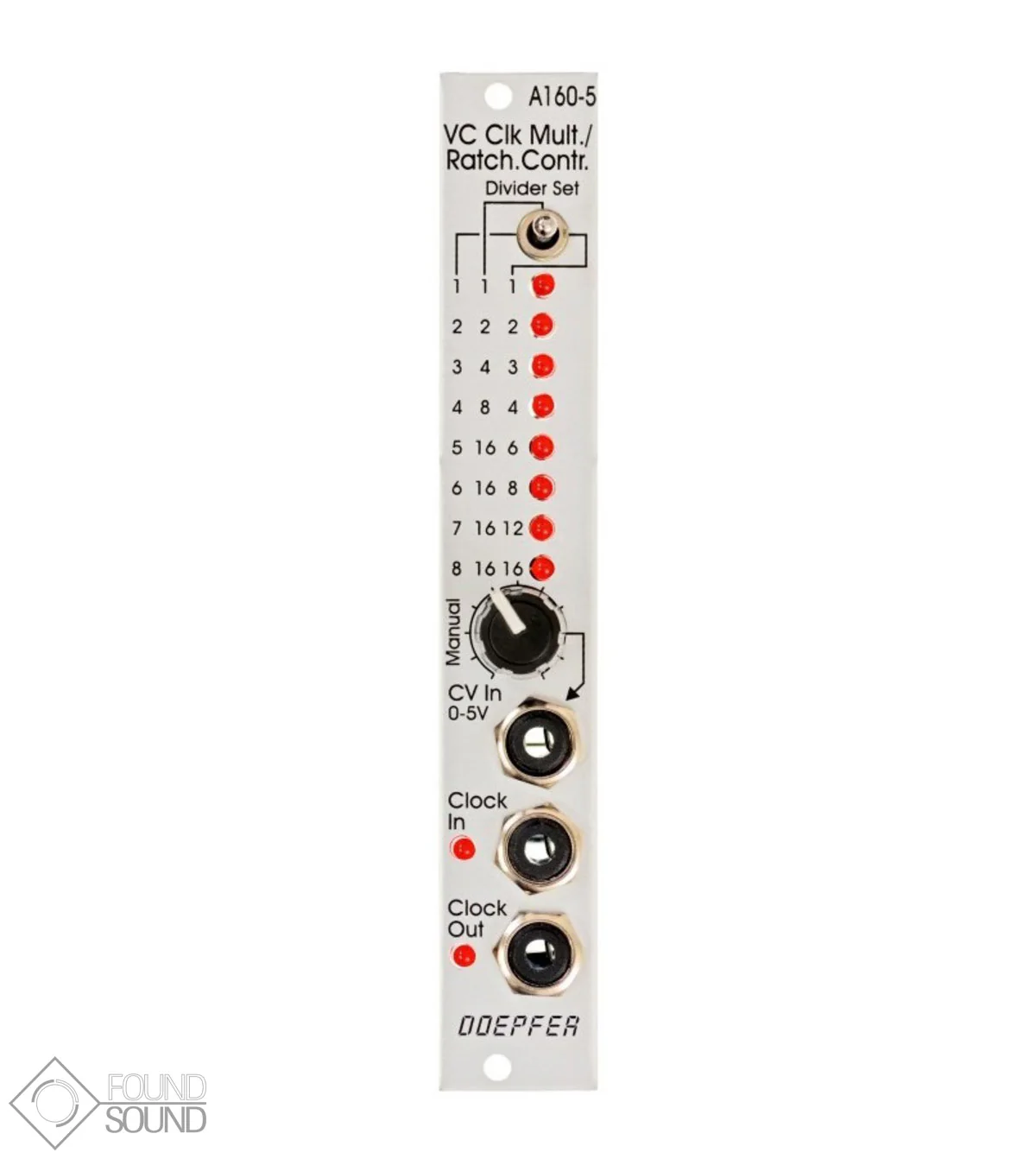 Doepfer A-160-5 Clock Multiplier/Ratcheting Controller