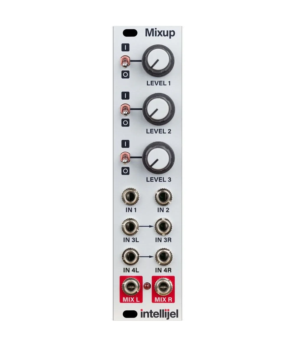 Intellijel Mixup Compact Mono/Stereo Chainable Eurorack Mixer