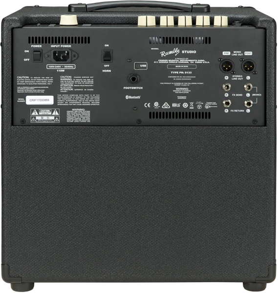 Fender Rumble Studio 40 Watt Bass Amplifier - Image 4