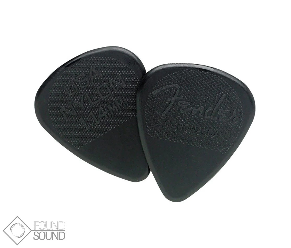 Fender Nylon Picks 1.14mm (12 Pack)