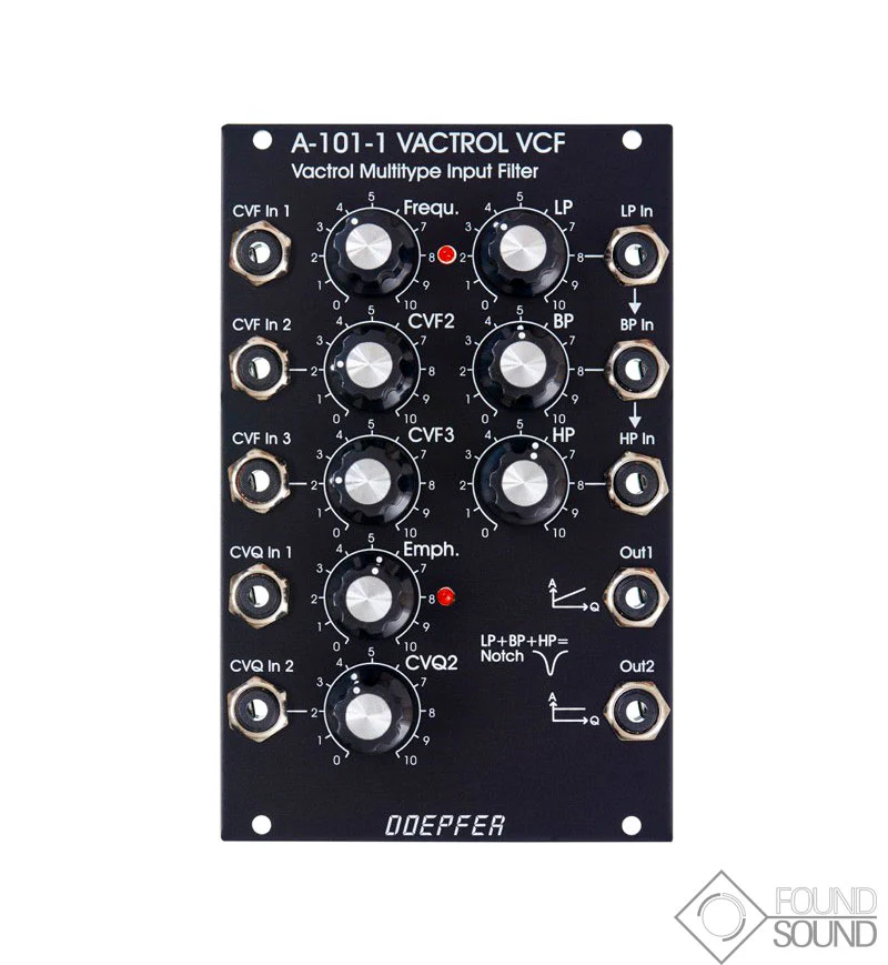 Doepfer A-101-1V Vactrol Steiner Filter Vintage