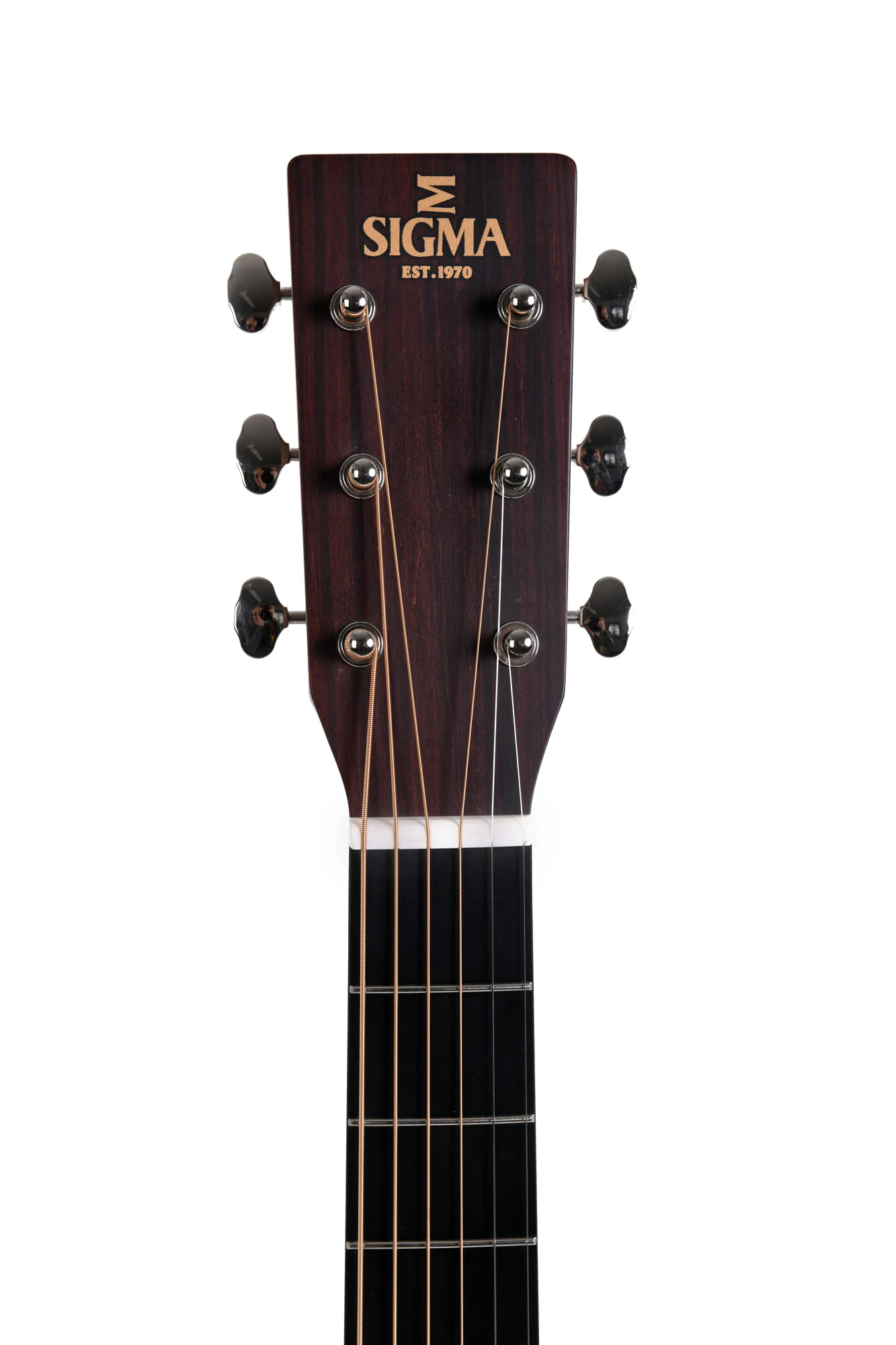 Sigma DTC-28HE Dreadnought with Cutaway and Fisman Presys+ Pickup System - Image 5