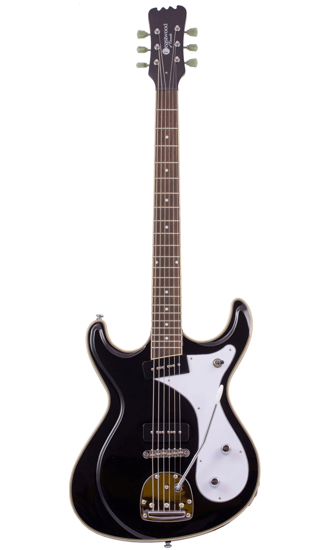Eastwood Sidejack Baritone DLX - Black - Image 3