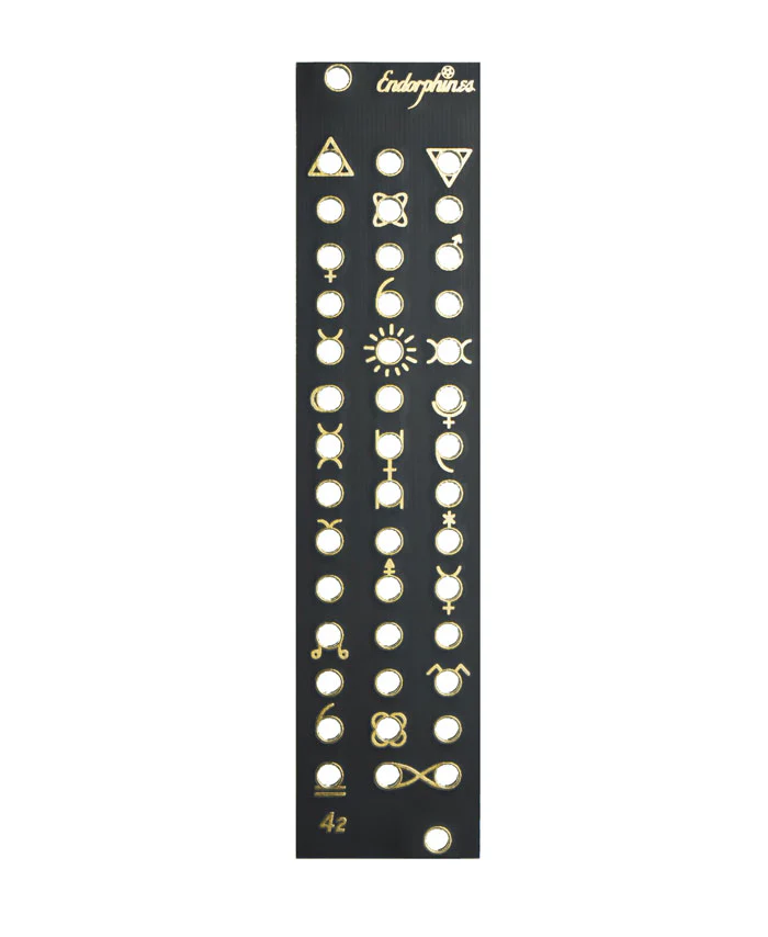 Endorphin.es 42 Cable Holder/6HP Blank Panel