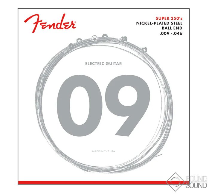 Fender 250LR Super 250's Nickel Plated Steel Strings 9-46