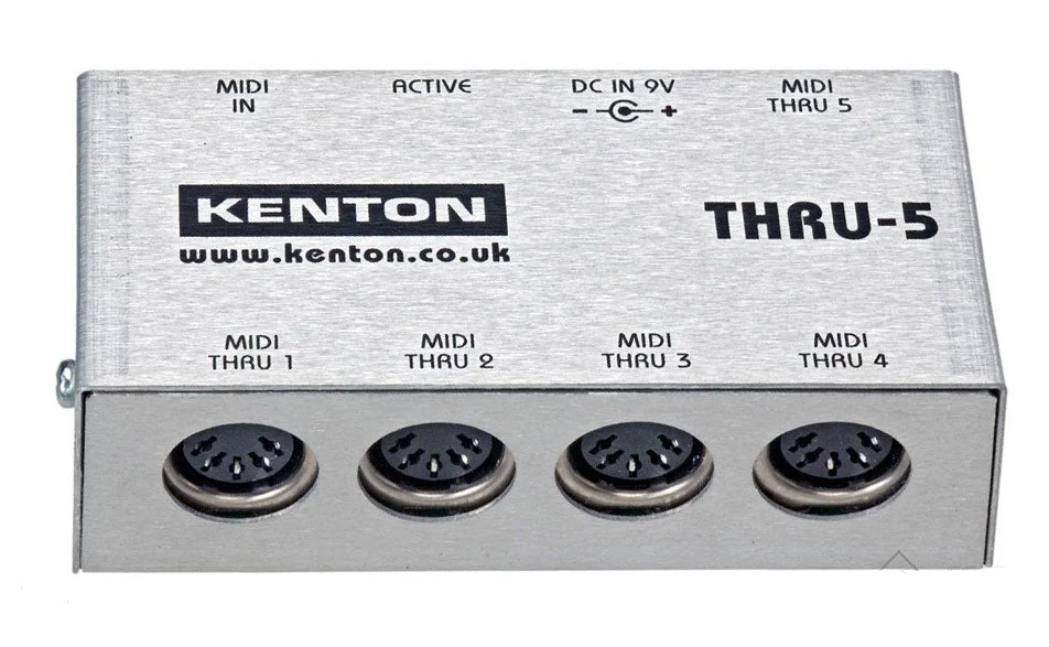 Kenton Thru-5 Single MIDI Input to 5 Thrus