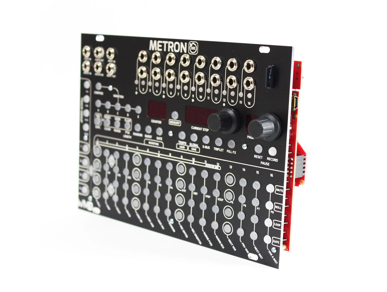 WMD Metron Trigger/Gate Rhythm Sequencer Eurorack Module - Image 2